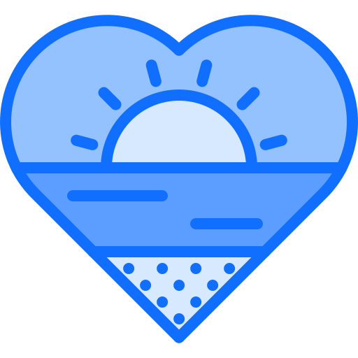 Summer Coloring Blue icon