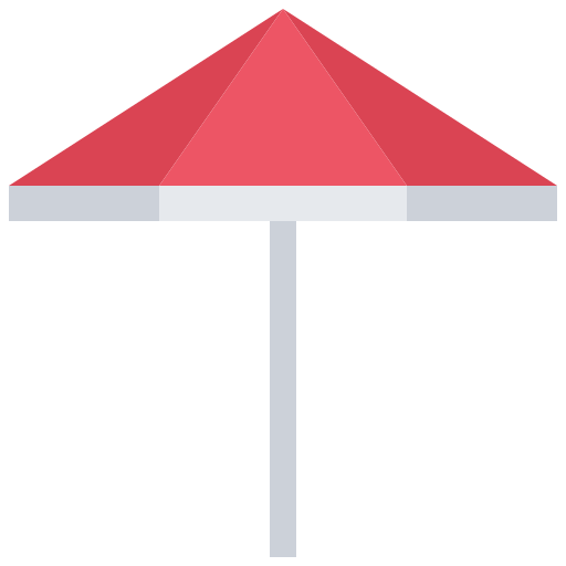 ombrello Coloring Flat icona