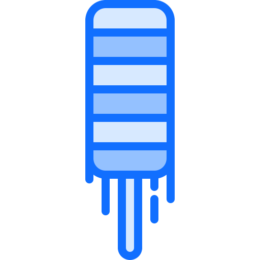 ijsje Coloring Blue icoon