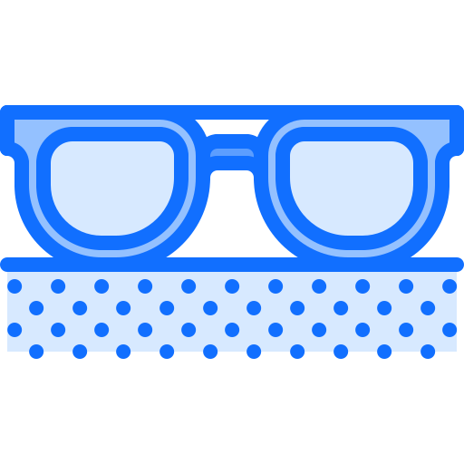 Sunglasses Coloring Blue icon