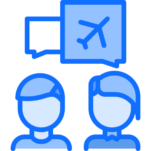空港 Coloring Blue icon