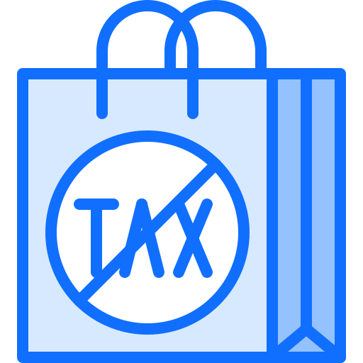 livre de impostos Coloring Blue Ícone