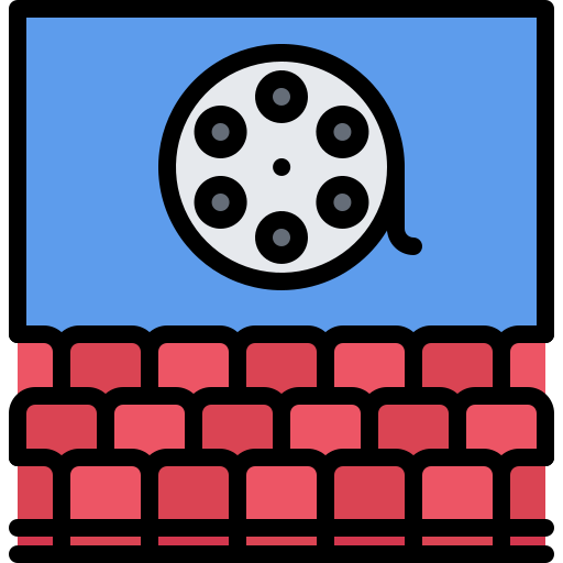 cinema Coloring Color icona