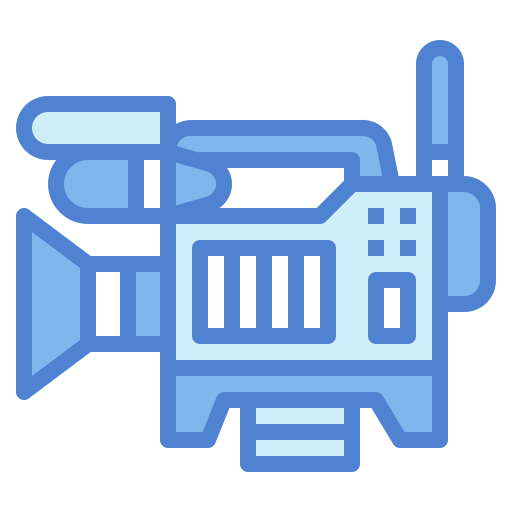 videokamera Generic Blue icon