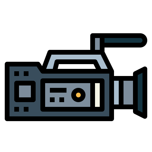 videokamera Smalllikeart Lineal Color icon