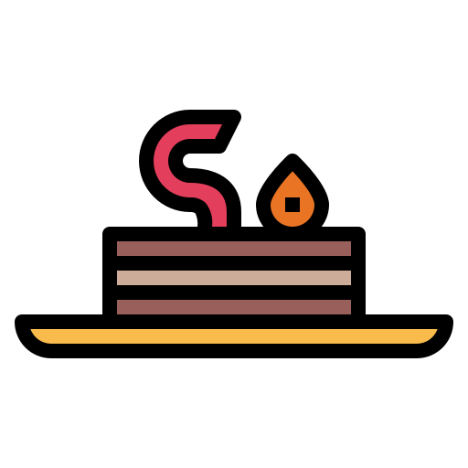 torta Smalllikeart Lineal Color icona