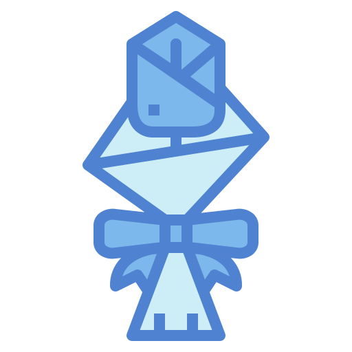 boeket Generic Blue icoon