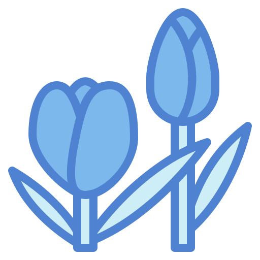 tulipán Generic Blue icono