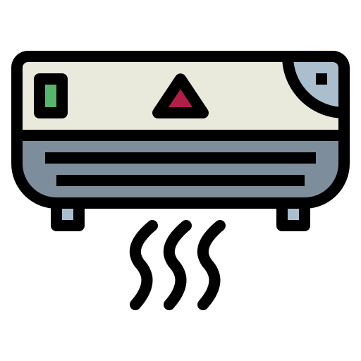 condizionatore Smalllikeart Lineal Color icona