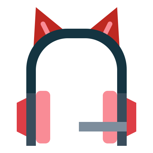 auricular Smalllikeart Flat icono