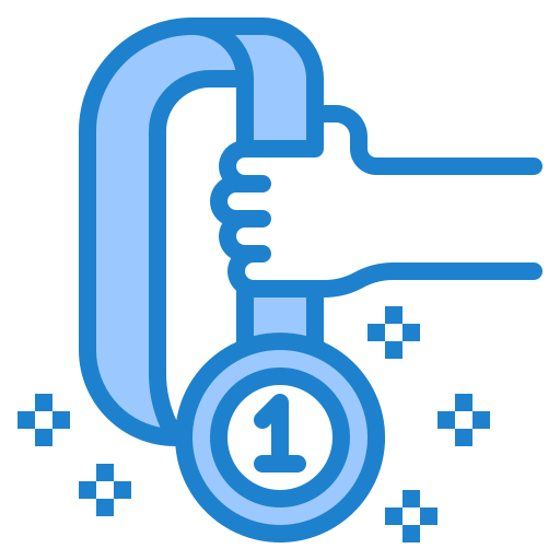 메달 srip Blue icon