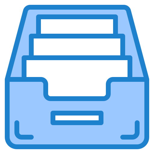 Cabinet srip Blue icon