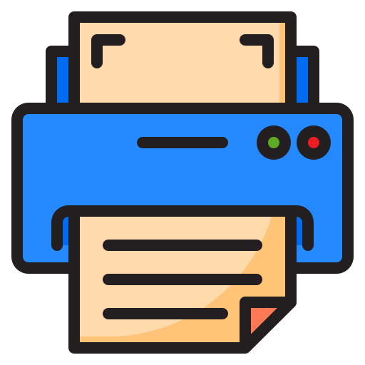 drucker srip Lineal Color icon