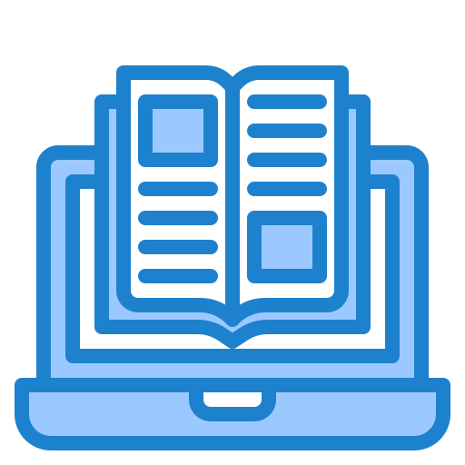 ebook srip Blue icona