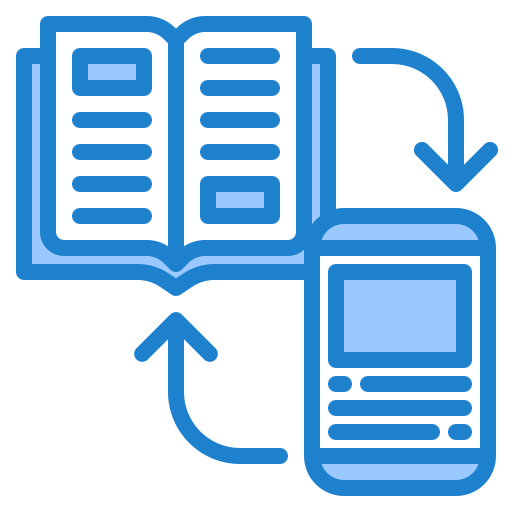 elearning srip Blue icona