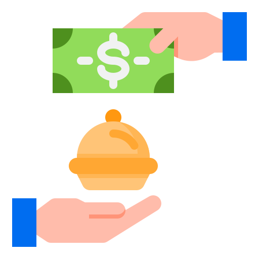 Payment srip Flat icon