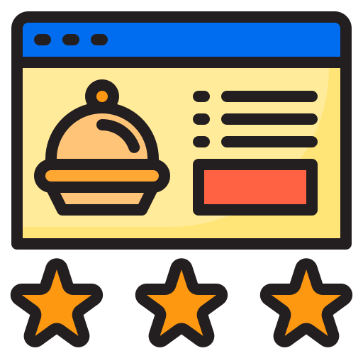 Rating srip Lineal Color icon