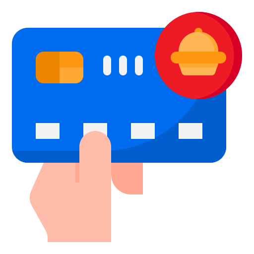 tarjeta de crédito srip Flat icono