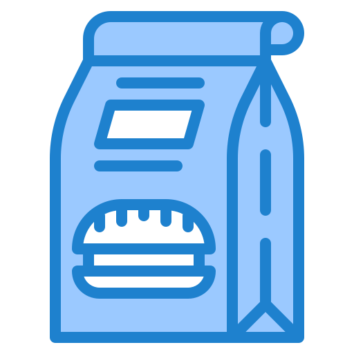 Bag srip Blue icon
