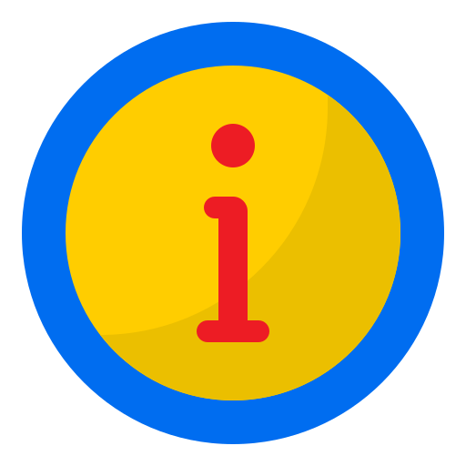 Information srip Flat icon