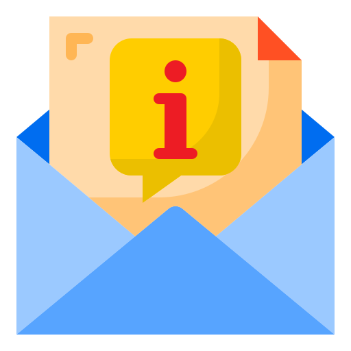 Mail srip Flat icon