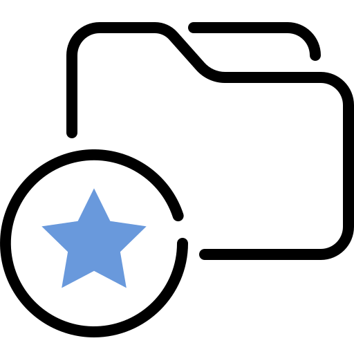 cartella Winnievizence Blue icona