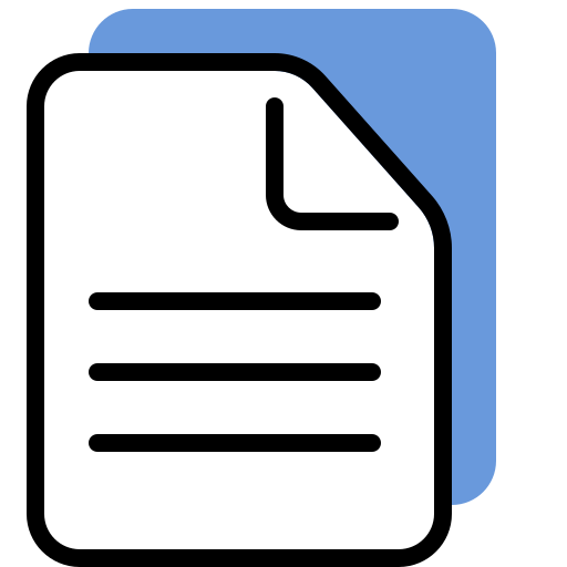 Data copy Winnievizence Blue icon