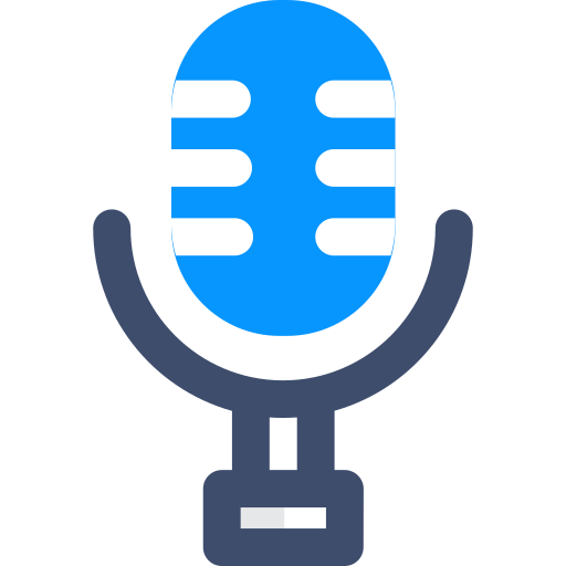 microphone SBTS2018 Blue Icône