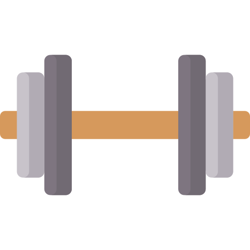 Dumbbell Special Flat icon