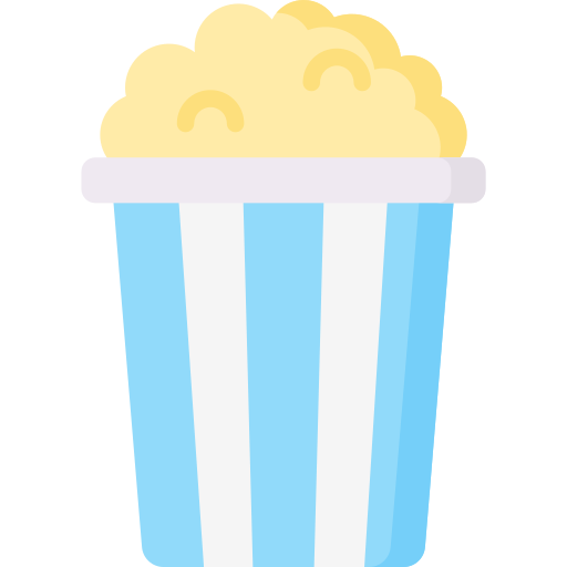 popcorn Special Flat icon
