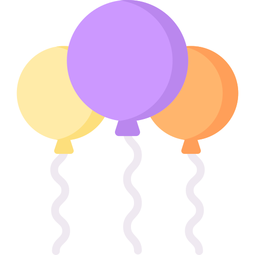 ballons Special Flat icoon