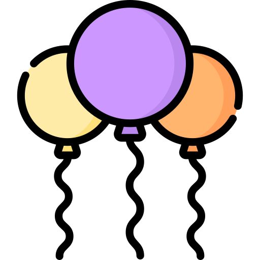 풍선 Special Lineal color icon