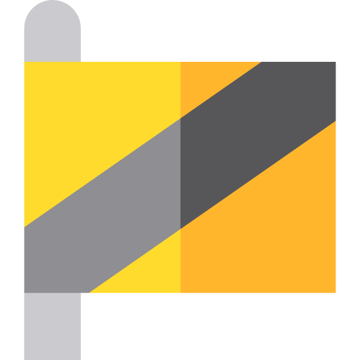 bandiera Basic Straight Flat icona