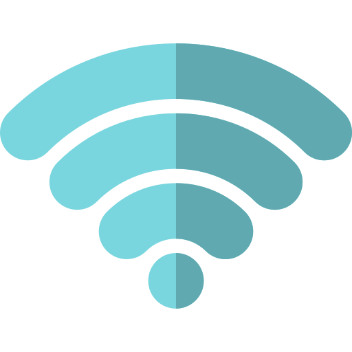 wifi Basic Rounded Flat icona