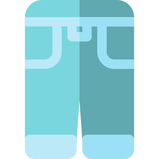 바지 Basic Rounded Flat icon