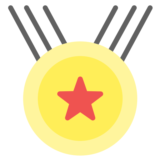 Star medal Generic Flat icon