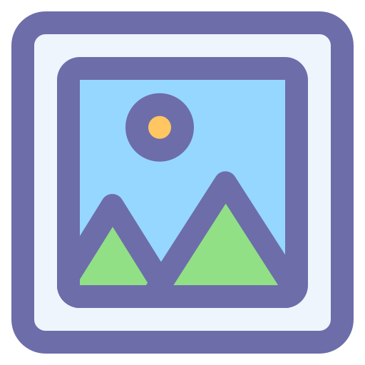 Picture Generic Outline Color icon