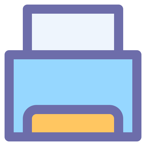 drucker Generic Outline Color icon