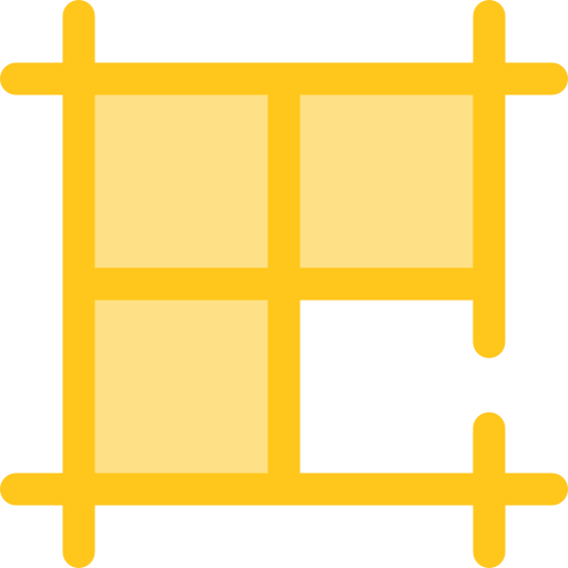 menú Monochrome Yellow icono