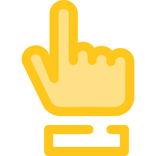 puntero Monochrome Yellow icono