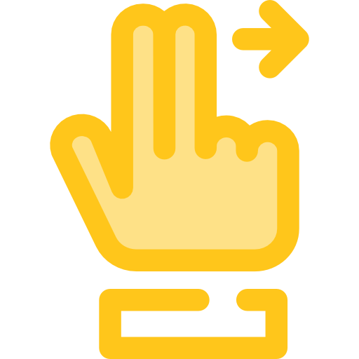 Tap Monochrome Yellow icon