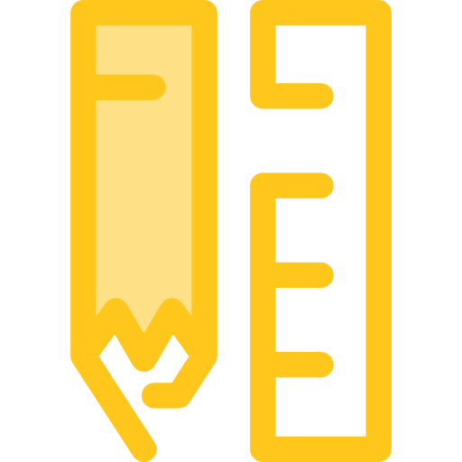 Layer Monochrome Yellow icon