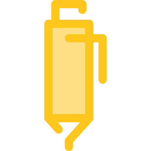 pen Monochrome Yellow icoon