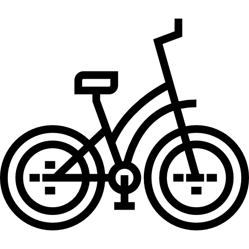 자전거 Detailed Straight Lineal icon