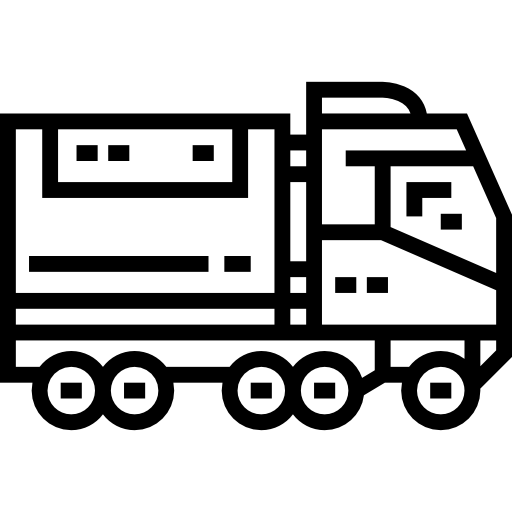 트럭 Detailed Straight Lineal icon
