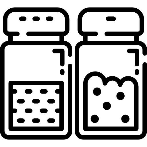Salt and pepper Special Lineal icon