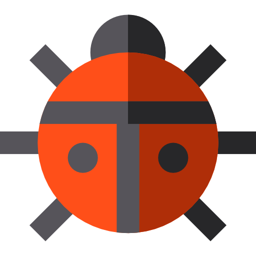 Ladybug Basic Straight Flat icon