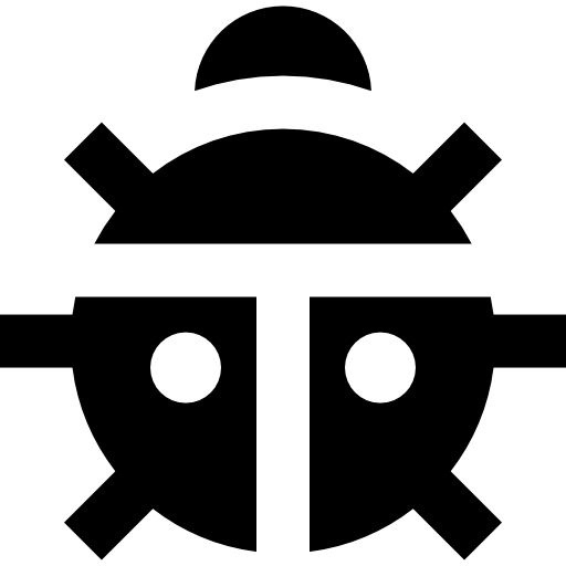 Ladybug Basic Straight Filled icon