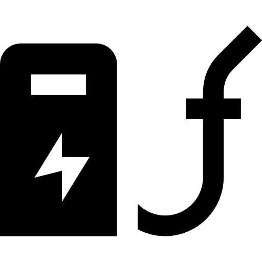 ガソリンスタンド Basic Straight Filled icon
