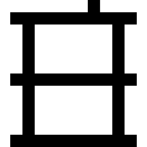 beczka Basic Straight Lineal ikona